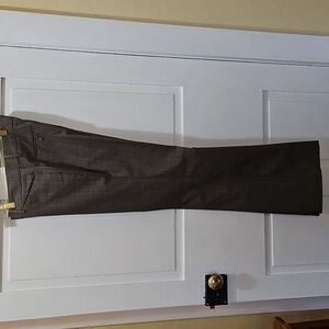 Victoria's Secret Brown Plaid Trousers